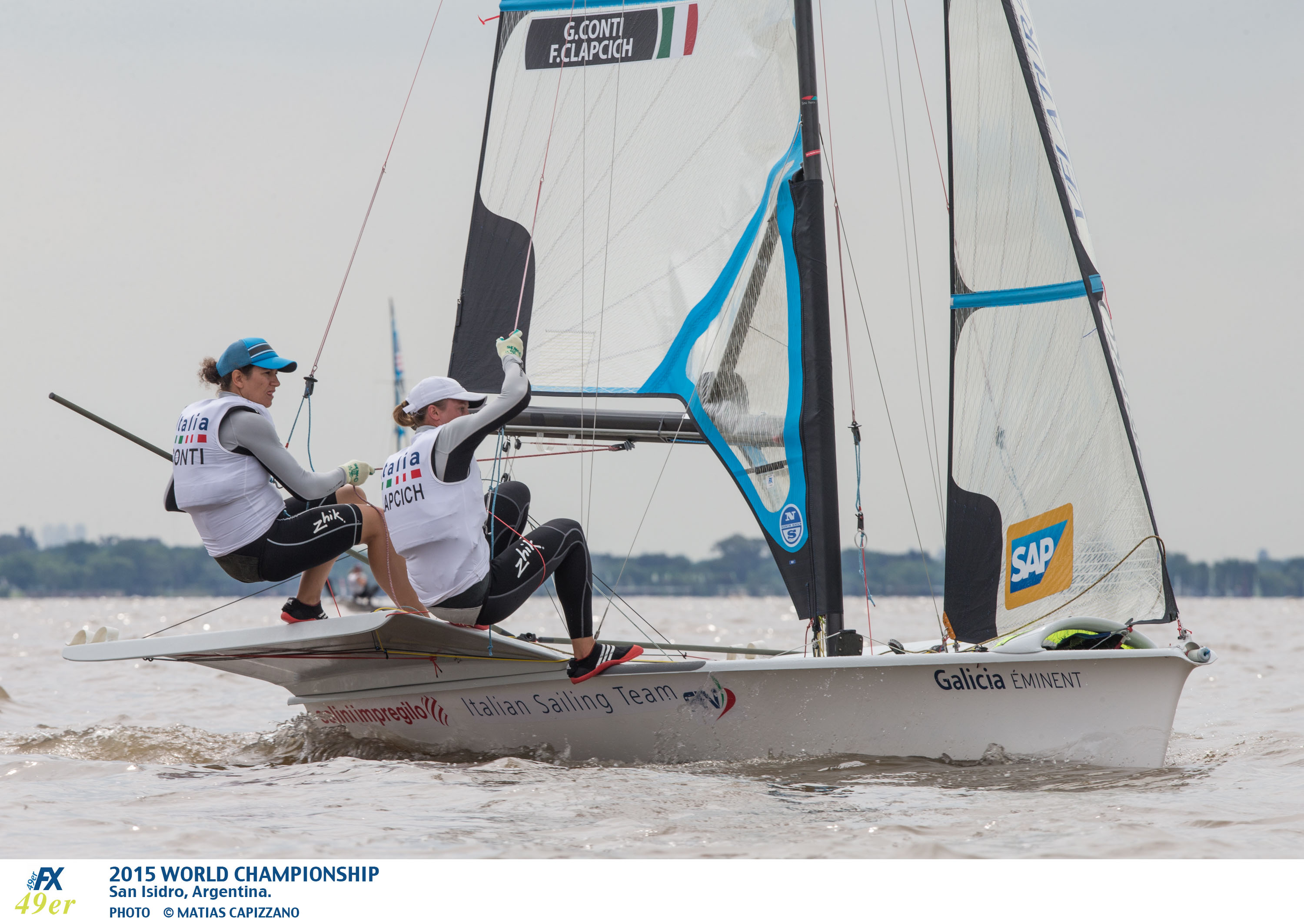 Campionato del Mondo 49er : Conti-Clapich si confermano seconde