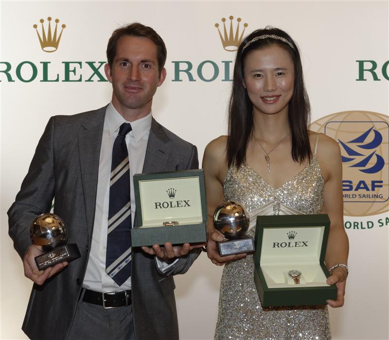 Rolex World Sailor of the Year: premiati Ben Ainslie e la cinese Lijia Xu