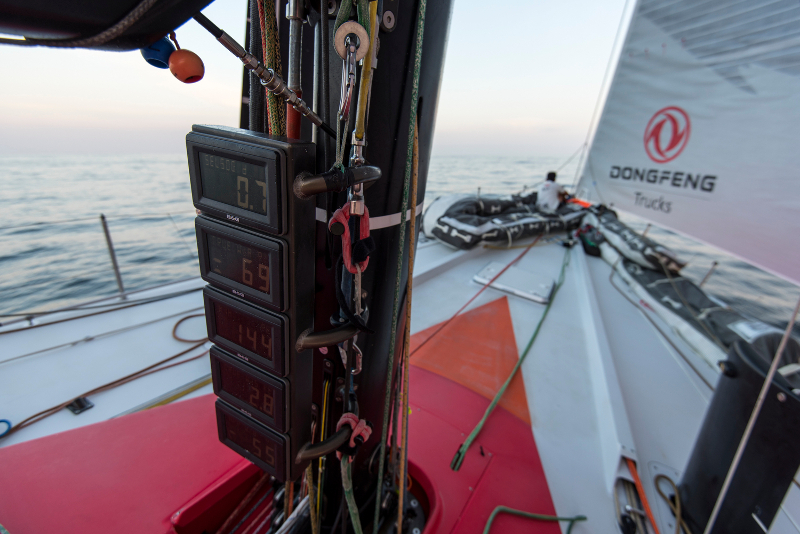 Volvo Ocean Race: Dongfeng prova a resistere