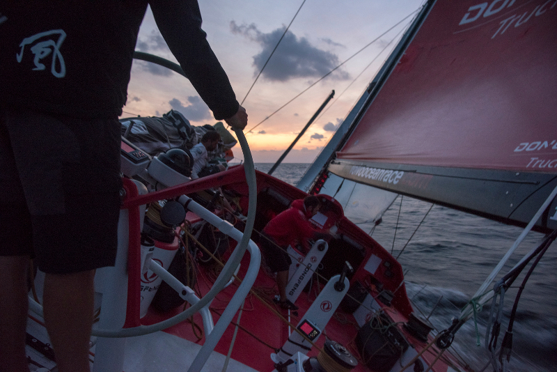 Volvo Ocean Race: Dongfeng crede alla vittoria ma la tappa è ancora incerta