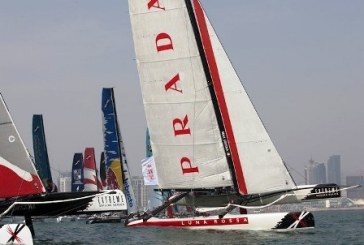 Extreme Sailing Series di Singapore: Luna Rossa in corsa per la vittoria finale