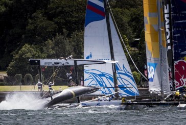 Extreme Sailing Series: scuffia spettacolare dell’Extreme 40 italiano