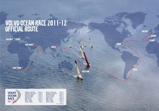 La Volvo Ocean Race è partita da Alicante: di Team New Zealand il primo allungo