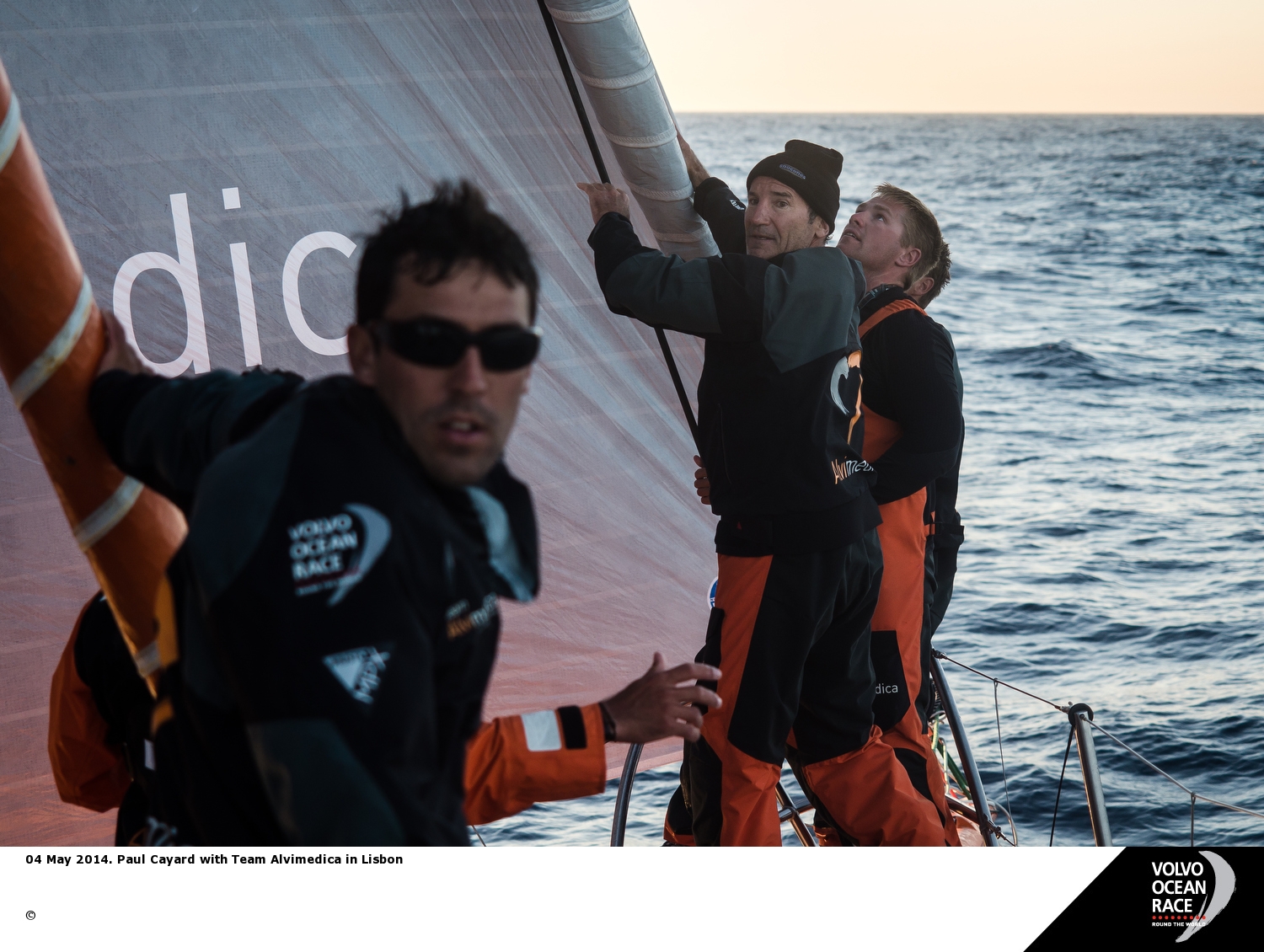 Volvo Ocean Race: Team Alvimedica a lavoro con Paul Cayard