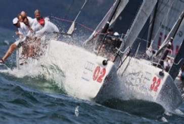 Audi Sailing Series Melges 32: a Malcesine Calvi, Brontolo e Fantastica i primi di giornata