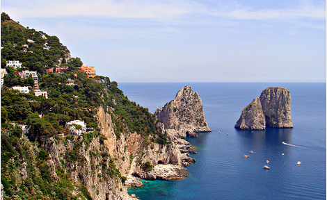 La partenza della Rolex Capri Sailing Week