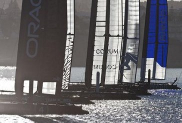 34° Coppa America: cielo blu e vento hanno fatto ritorno a Cascais, giornata spettacolare all’AC World Series