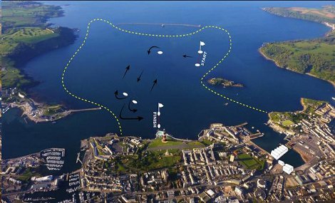 34° Coppa America: countdown per Plymouth, tracciato il percorso