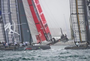 34° Coppa America: ieri Coutts vince la regata di prova, oggi la prima regata di flotta dell’ACWS di Plymouth