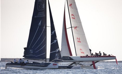 Extreme Sailing Series: a Trapani secondo giorno di regate, bene Luna Rossa e Niceforyou
