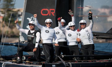 34° Coppa America: Cascais AC Match Race Championship, alla fine ride James Spithill