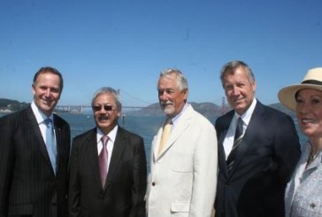 34° Coppa America: il Primo Ministro Neozelandese visita San Francisco