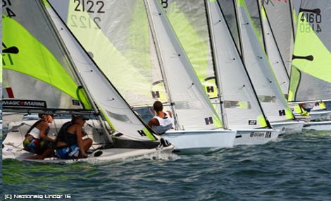 Campionato Italiano Under 16: a Punta Sabbioni sorridono Matteo Pilati e Mattia Duchi, RS Feva