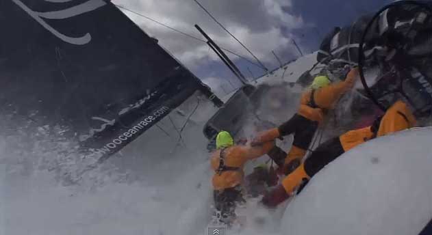 Volvo Ocean Race: la vela agli estremi – video dall’Oceano del sud