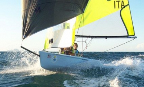 La Classe RS Feva a Castelletto di Brenzone
