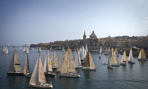 32° edizione Rolex Middle Sea Race: il 22 ottobre 2011 a Malta si issano le vele