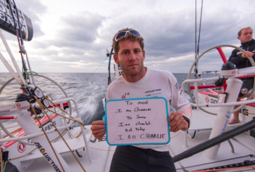 Je suis Charlie, dalla Volvo Ocean Race parla Charles Craudelier