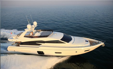 Festival del Plaisance di Cannes 2011: novità in esposizione, Ferretti 720