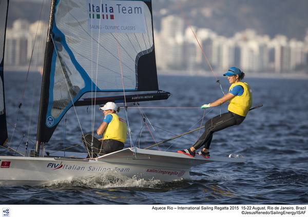 Test event Rio 2016: Marrai e Conti-Clapcich leader, brilla la vela azzurra