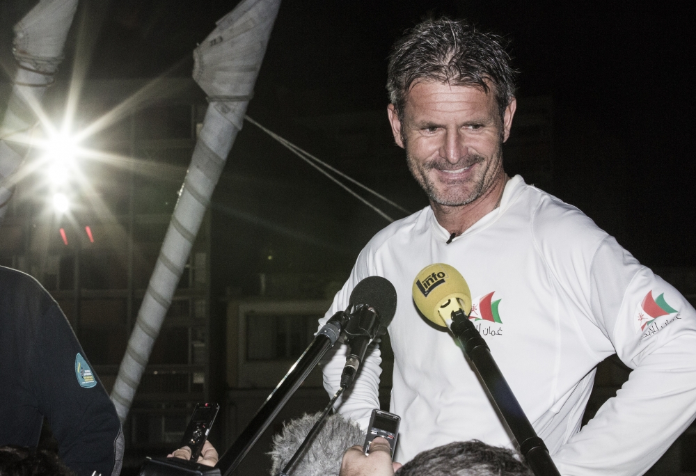 Sidney Gavignet sale a bordo di Dongfeng