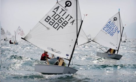 Clinic Optimist a Sanremo: weekend di allenamento per i giovani velisti