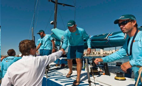 Volvo Ocean Race: Telefónica è il primo team ad arrivare ad Alicante